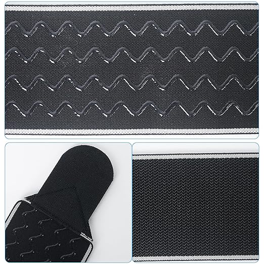 Luwint 60 Inch Long Elastic Bandage Wrap, 1-Pair Non Slip Compression Support for Ankle Calf Elbow, Ideal for Gym Workout Weightlifting Training Sports Basketball Football Soccer Tennis Running