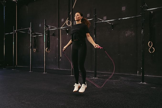 Velites - Earth 2.0 Jump Rope - Official CrossFit® Games Rope - Professional Aluminum Speed Rope for Double Unders, Fitness & Boxing - Includes 4mm Cable & Carrying Bag -