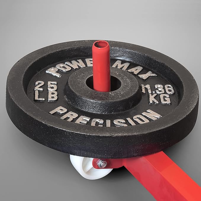 Gill Athletics PowerMax Vertical Jump Tester - Jumping Trainers for All Athletes - Easy to Install Vertical Jump Measurement Tool - Colored Vane Pattern for Easy Measurement
