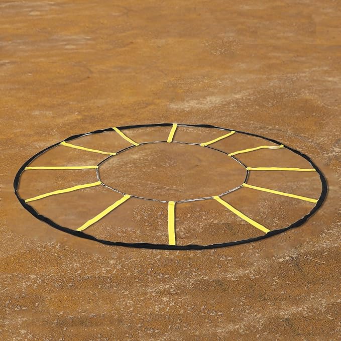 Agilitys Trainer, Circle Speed and Agilitys Ladder for High Intensity Reactive Footwork Drills and Skills, A Circular Piece of Training Equipment That Changes The Way Move