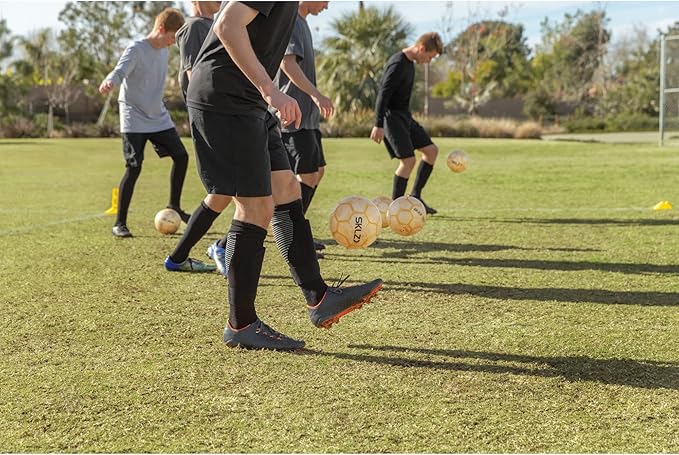 SKLZ Golden Touch Weighted Soccer Technique Training Ball, Size 3 Weight 5