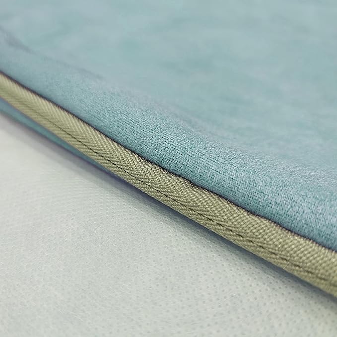 NGT new guide steps Yoga Bolster Pillow for Meditation and Support - 20"*12"*6" Rectangular Yoga Cushion Foam Wedges Washable Suede Pillowcase for Men and Women with Carry Handles. (Green)