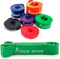 KYLIN SPORT Resistance Band Assisted Pull Up Bands Training Yoga Pilates Elastic Loop Stretch for Cross Workout Gymnastics Power-Lifting