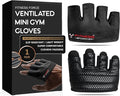 FITNESS FORCE Workout Gloves for Men & Women Partial Weight Lifting Non-Slip Gym Gloves, Lifting Grip for Calluses Guard Fingerless Exercise Gloves with Full Palm Protection