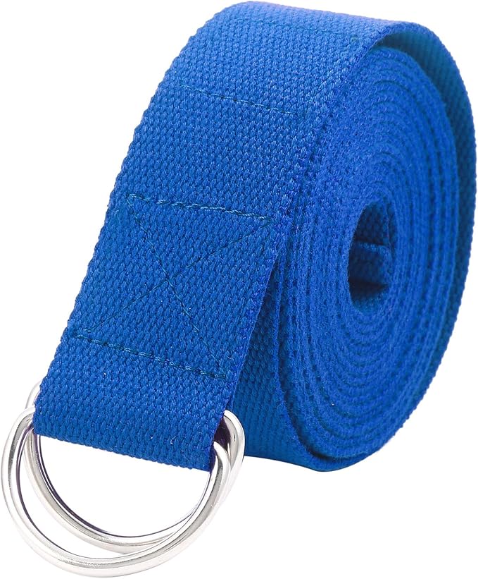 Gelante Fitness Exercise Yoga Strap - Durable Cotton 10 Feet Long