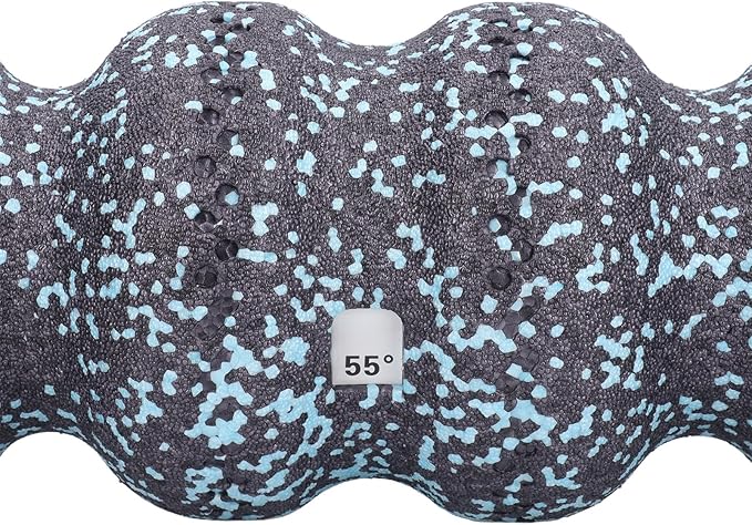 Foam Roller Grooved Muscle Relaxation High Density Muscle Roller for Spine Tendons Neck