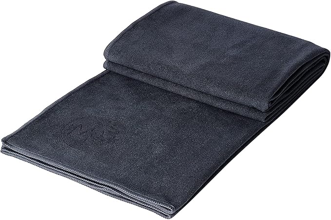 Manduka eQua Hot Yoga Mat Towel - 72" Instant Moisture Activated Grip Ultra Soft Microfiber Quick Dry, Daily Use Ready Lightweight, Travel Friendly Mat Layer 72 x 26.5 inches