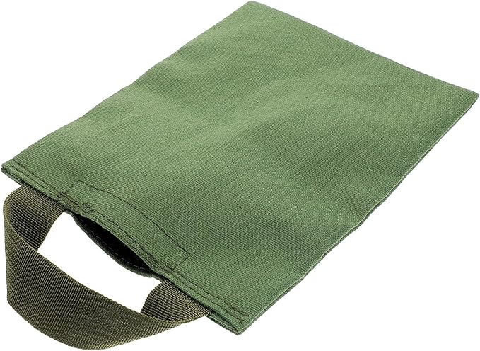 TEHAUX Weighted Yoga Sandbag Canvas Empty Bag with Handle 2kg for Fitness Training Exercise and Dance Leg Stretching Equipment
