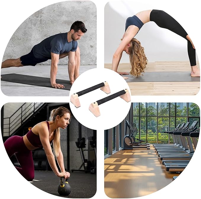 Push up Stand - Push up Handles for Floor Stands,2X Portable Equipment Set with Ergonomic Grips for Fitness Training Home Gym Workout