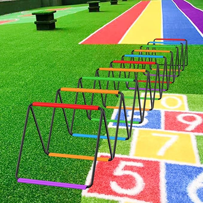 Agility Ladder Football Footwork Ladder for Men Women and Kids Folding Jumping Hurdles for Foot Exercise Fitness
