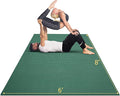 GXMMAT Large Yoga Mat 12'x6'/10'x6'/6'x8'(7mm), Extra Thick Workout Mats for Home Gym Flooring, Ultra Comfortable Non-Slip Quick Resilient Barefoot Wide Exercise Mat for Pilates, Stretching,Meditation