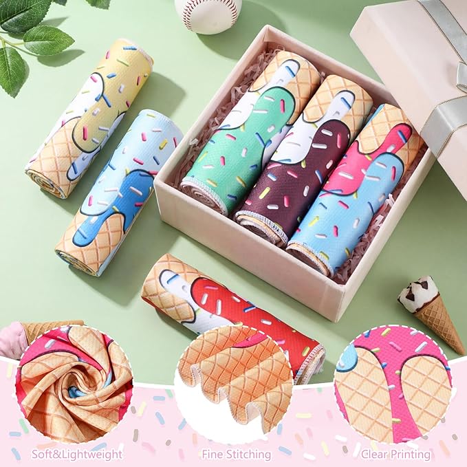 12 Pcs Cooling Towel Baseball Football Basketball Breathable Chilly Softball Soccer Ice Towel, 40"x12" Tennis Microfiber Accessories for Player