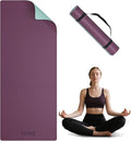 Yoga Mat Non Slip, Anti-Tear 1/4 Thick TPE Yoga Mats for Women and Men, 72"x24" Exercise & Fitness Mat with Carrying Strap, Workout Mats for Yoga, Pilates and Floor Exercise