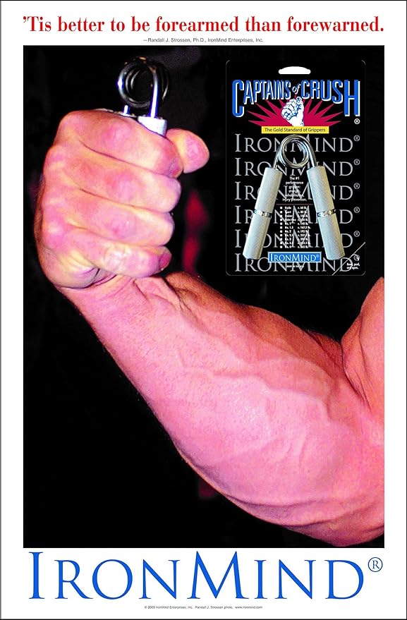 IronMind Captains of Crush (CoC) Hand Gripper - Fastest Way to a Stronger Grip