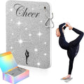 Cheer Flyer Stand Training Board, Cheerleading Balance Trainer for Flyer Practice, Non Slip Cheer Training Equipment for Gym or Home(White)