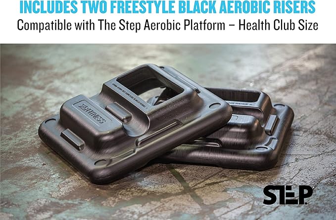 The Step Freestyle Aerobic Risers – Health Club Size