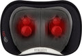 HoMedics 3D Shiatsu Full-Body Massager with Therapeutic Vibration, Soothing Heat with Deep-Kneading Massage Helps Release Tension in Neck, Back, Shoulders, Lightweight for Home, Office, Travel