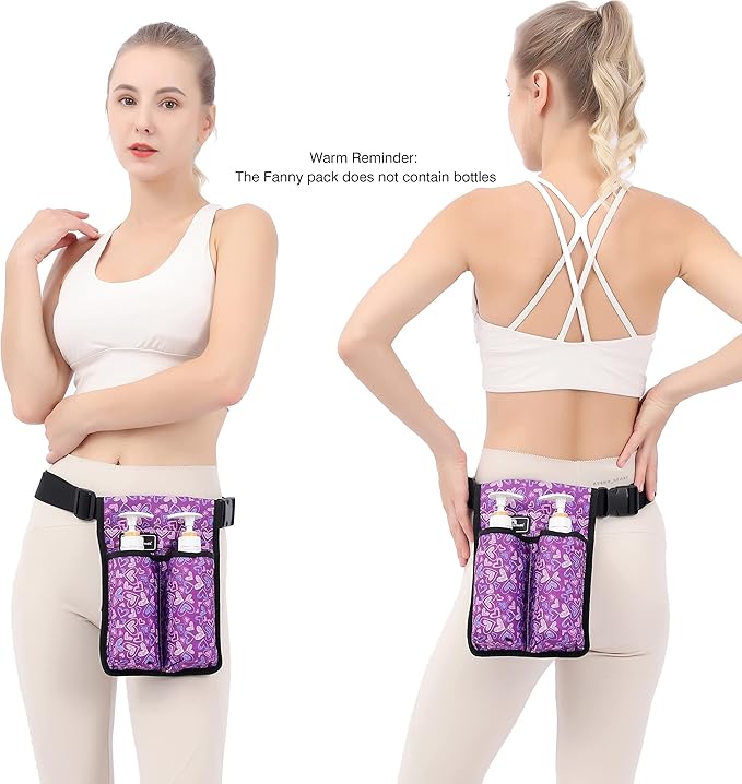 Massage Bottle Bag Massage Oil Bag Massage Therapist Holster Massage Lotion Holster Massage Oil Holster (2kd-ZiXin
