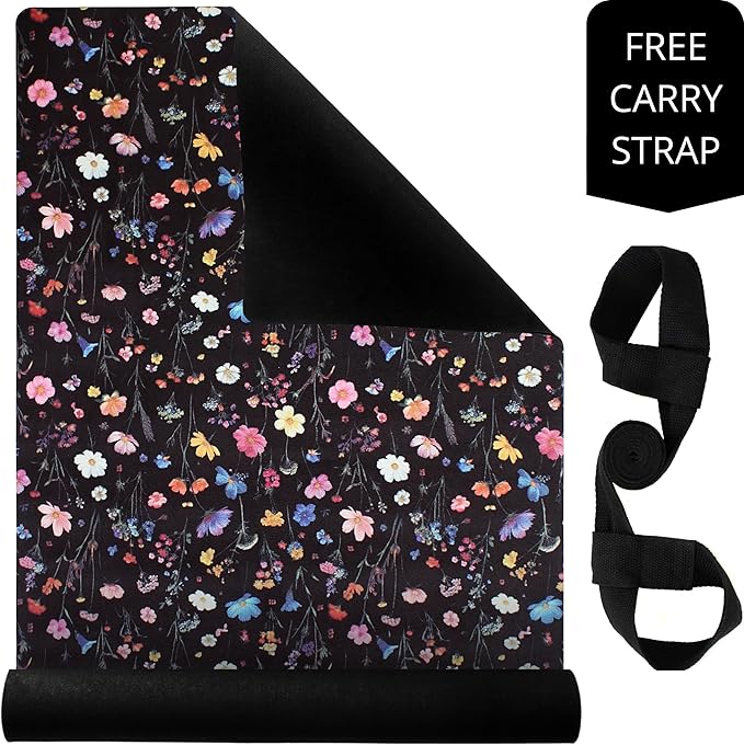 Plyopic. All In One Yoga Mat | Luxury Sweat-Grip Mat/Towel Combo | Ideal for Yoga, Hot Yoga, Bikram, Pilates, Workout & Exercise | Eco-Friendly Natural Rubber