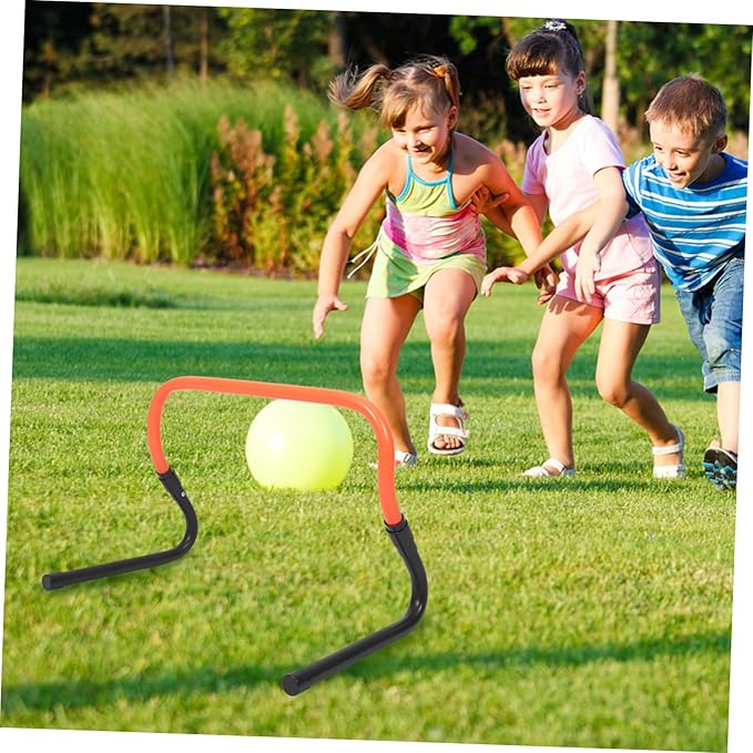 balacoo Agility Hurdle Wear Resistant Soccer Training Equipment for Speed and Core Strength Plastic for Football Practice and Agility Drills