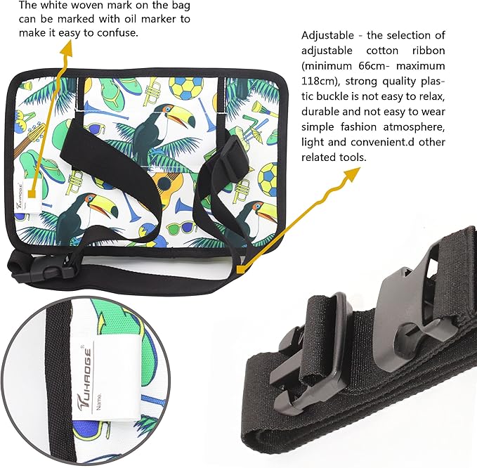 QiuXie Massage Oil & Lotion Holster Bag - Therapist Massage Bottle Holder (3KD)