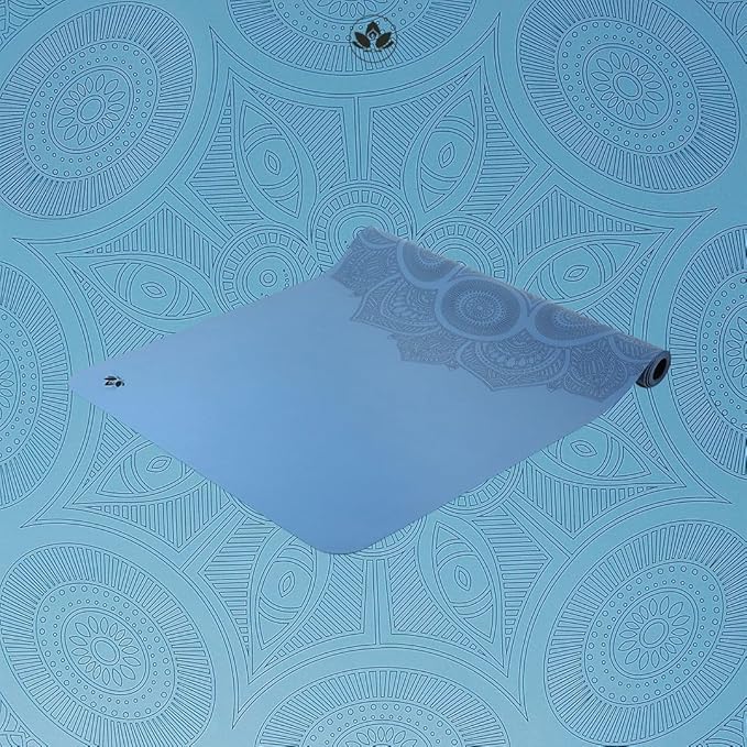 Premium Clever Yoga Mat - Extra Long Yoga Mat Suitable For All Yoga Types - Workout Mat For Home Or On The Go - Includes Our Perfect Fit Mat Bag
