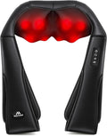 MagicMakers Electric Shiatsu Neck Massager with Heat - Pain Relief for Back, Shoulders & Feet - Gifts for Men, Women, Mom, Dad - From Daughter or Son - Ideal for Christmas, Mother's Day & Father's Day