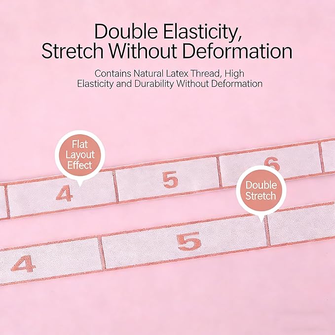 Fitness Resistance Bands with Handles, Numbered Resistance Bands for Glutes, Fitness Resistance Band for Stretching and Yoga, Adjustable Band for Seniors
