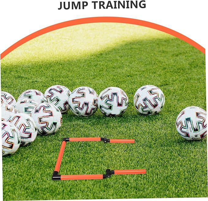 Agility Hurdles Training Equipment for Soccer Basketball Fitness Hurdles for Speed and Endurance for Youth Athletes and Workout Routines