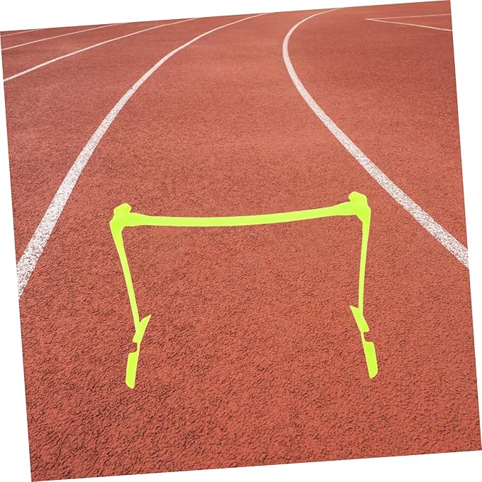 POPETPOP Adjustable Height Agility Training Hurdle for Soccer Foldable Speed Hurdles for Enhanced Coordination and Jumping Skills Compact Design for Easy Storage and Transport