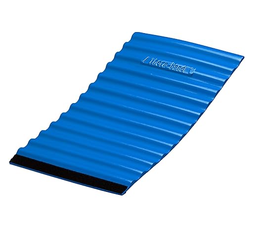THERABAND Foam Roller Wrap, Fits Around Standard 6" Diameter Foam Rollers, Ridged Texture to Better Roll Out Muscles, Helps with Injury Prevention and Recovery, Blue, Extra Firm, Advanced