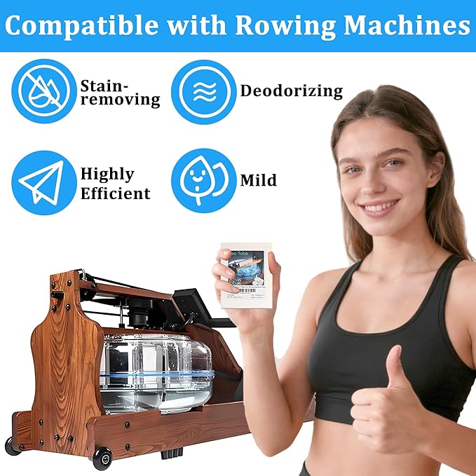 Premium Water Purification Tablets for Rowing Machine Tanks | Effective Cleaning & Water Treatment Formula for Universal Use in Water Rowing Machines