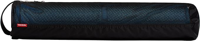 Manduka Breathe Easy Full Zip Yoga Mat Carrier Bag – With Pocket, Adjustable Strap, Suitable for Most Yoga Mats