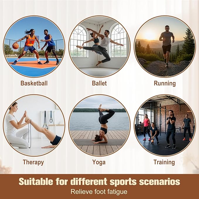 Cork Balance Board Set - Ankle & Foot Strengthener for Physical Therapy, Plantar Fasciitis Recovery, Core Stability, Enhanced Foot Function, Mobility and Prevent Falls | Balance Trainer