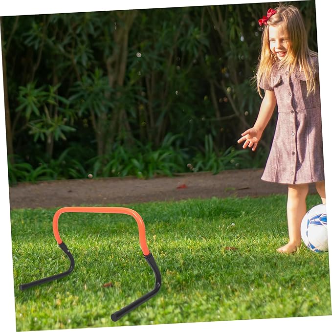 Agility Hurdles for Boys and Girls Training Soccer Hurdles for Speed and Coordination Drills Plastic Bright Colors for Use