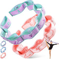 Stretch Strap for Kids Elastic Gymnastic Stretching Ballet Dance Band with 8 Loops Adjustable Exercise Training Resistance Strap for Children Stuff Pilates Latin Yoga Equipment