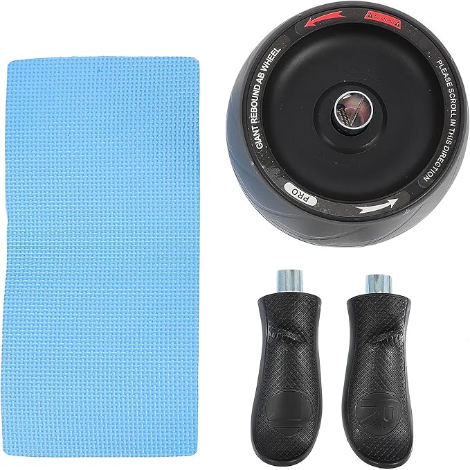 Ab Roller Wheel Abs Automatic Return Fitness Roller for Core Workout Home Exercise Abdominal Trainer for Men Women