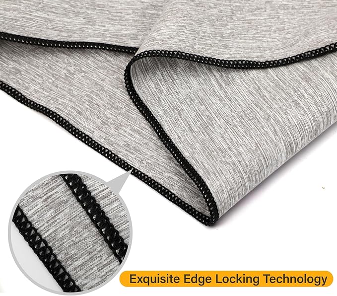 3 Pack Microfiber Gym Towel Fast Drying Men Women Workout Gear for Body Sweat Sports Exercise Fitness Tennis Running Riding Hiking Camping Yoga Jogging Fishing Working Out Towel