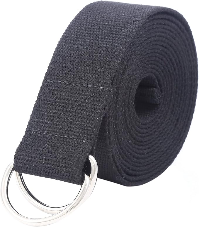 Gelante Fitness Exercise Yoga Strap - Durable Cotton 10 Feet Long