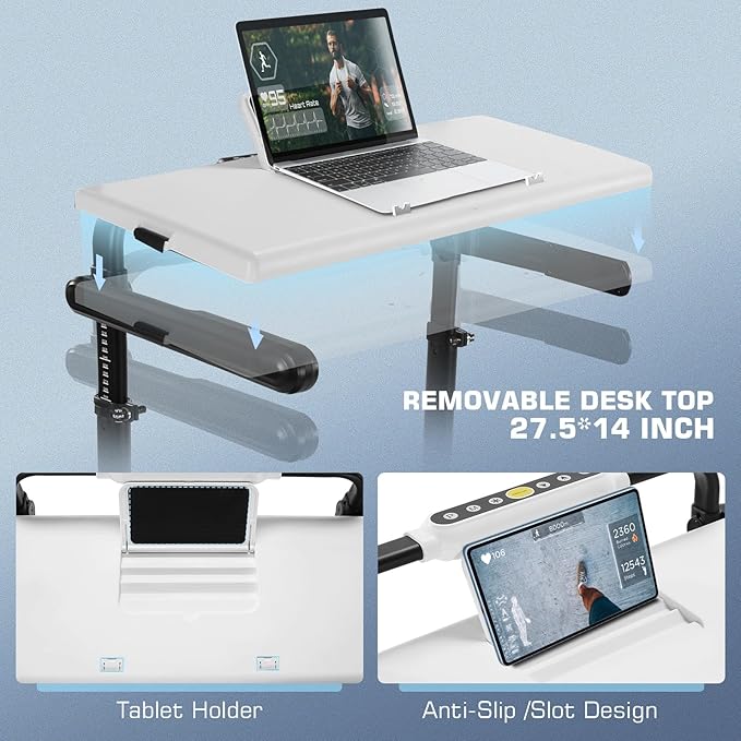 ANCHEER Treadmill with 12%/15% Incline, Folding Walking Pad with Handle Bar, 320-450lb Capacity Under Desk Foldable 3.5HP Treadmills for Home/Office/Gym,Installation-Free