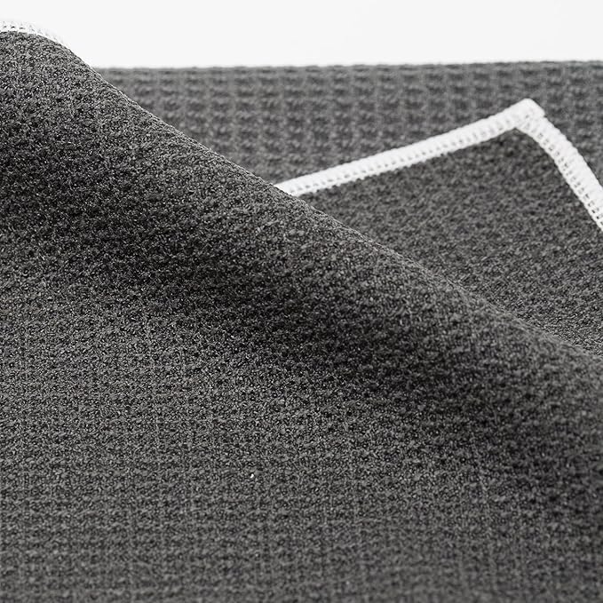 Shandali Hot Yoga Towel - Mat-Sized, Microfiber, Super Absorbent, Anti-Slip, Injury Free, 24" x 72" - Best Bikram Yoga Towel - Exercise, Fitness, Pilates Gear