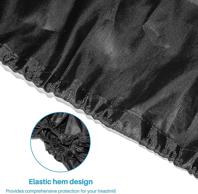 Walking Pad Cover Waterproof Outdoor, Under Desk Treadmill Cover indoor- Folding Treadmill and Office Under Desk Smart Walking Running Machine (49"L x 21"W x 6"H)