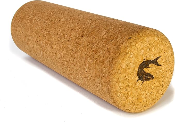 Aquanimous Cork Massage Roller Natural Eco-Friendly NO Foam Roller (16 Inch)
