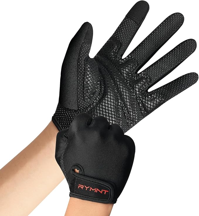 ZEROFIRE Full Finger Workout Gloves for Women Men - Weight Lifting Gloves with Full Palm Protection & Extra Grip for Women Gym, Weightlifting, Weight Lift, Rowing, Exercise, Sport, Cycling