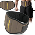 MANUEKLEAR Gym Weight Lifting Belt Weight Lifting Workout Weightlifting Powerlifting Belt for Men Women - 7.5inch - Bodybuilding Fitness Back Support for Cross Training, Squats, Lunges