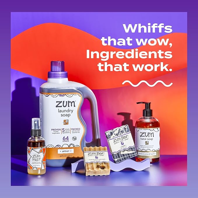 Indigo Wild Zum Lavender-Lemon Body Oil - Nourishing Body Massage Oil for Massage Therapy & Hydration - Nourishing, Vegetarian Massaging Oil with Sweet Almond Oil - 4 fl oz