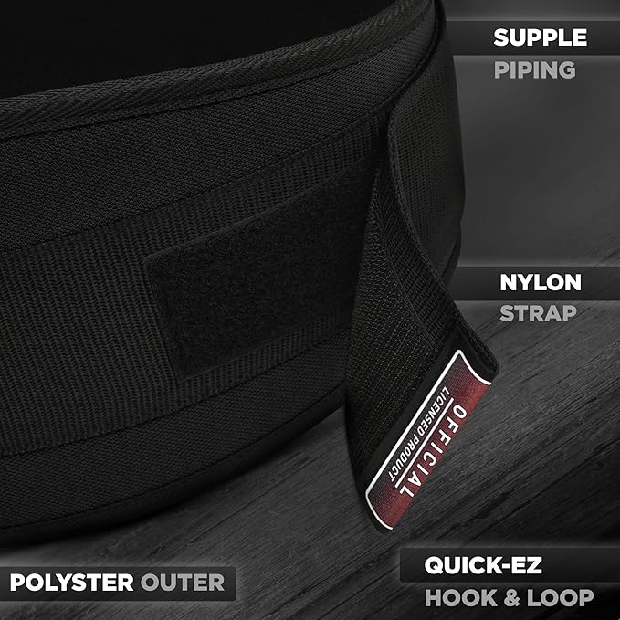 RDX Weight Lifting Belt AUTO LOCK, 6.5” Padded Back Support, Men Women Gym Fitness Strength Training, Bodybuilding Powerlifting Weightlifting Workout, Deadlift Squat, Pro Exercise Equipment
