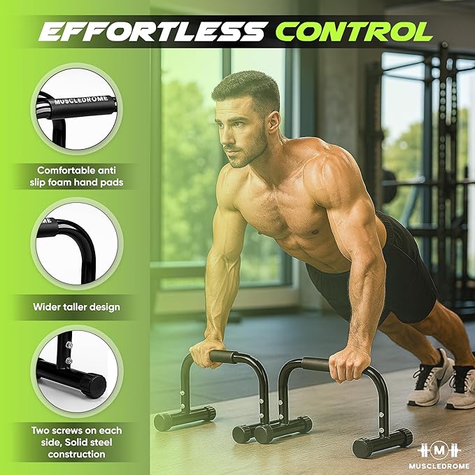 Calisthenics Bars,Push Up Bar for strength traning, Parallettes Bars & Dip Bars, Calisthenic, Push Up Handle for Workouts, Calisthenics Equipment ﻿for home