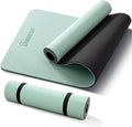 UMINEUX Extra Thick Yoga Mat, 10MM (2/5") Yoga Mat Non Slip, POE Yoga Mats for Women Men, 72"x24", Great for Workout, Yoga, Pilates, Fitness & Floor Exercises