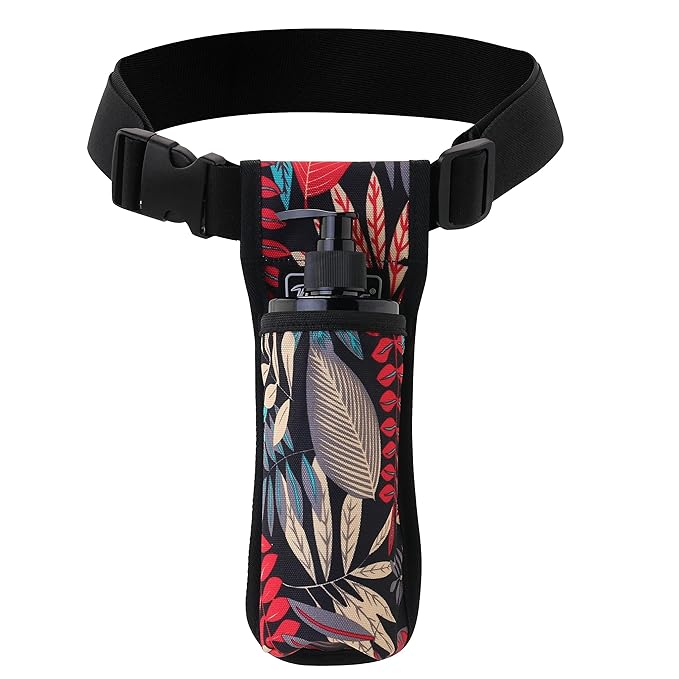 Massage Bottle Bag Massage Oil Holster Lotion Holster Massage Therapist Massage Oil Holster Massage Lotion (TH1kd-DaShuYe)